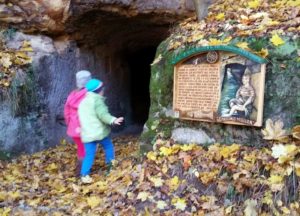 Szeleszcząc i rozpryskiwania Pavlínino Dolina